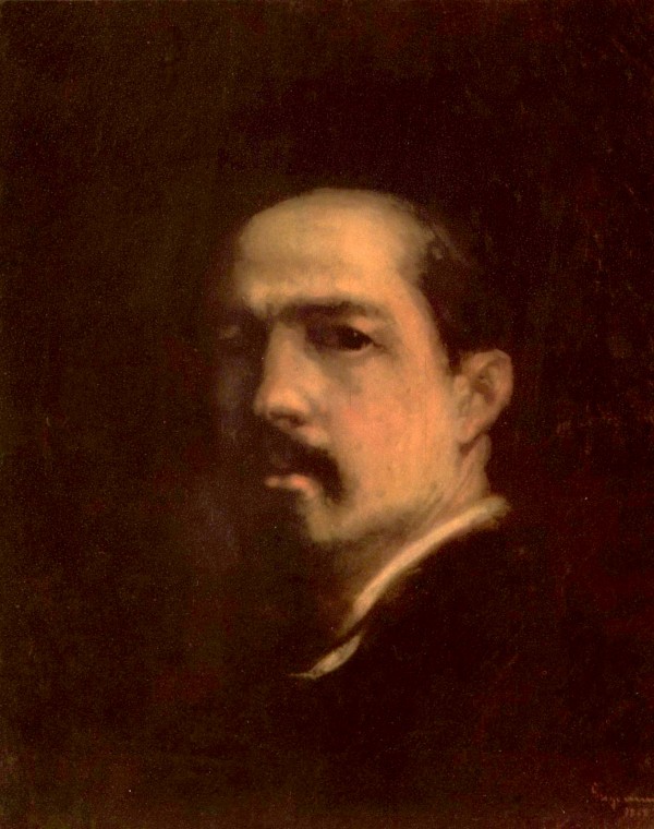 Autoportrait 1868 by Nicolae Grigorescu